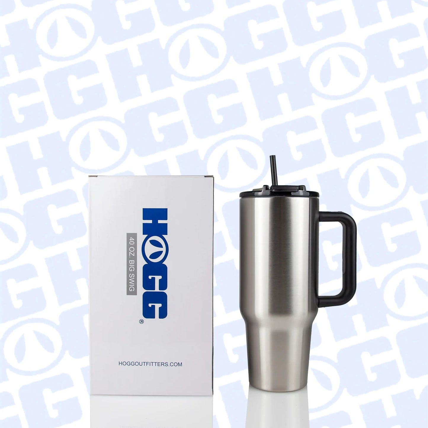 1211- 40 Oz Big Swig -Black
