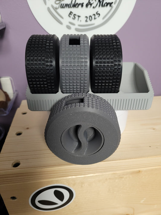 4 Cord Holders with Stand