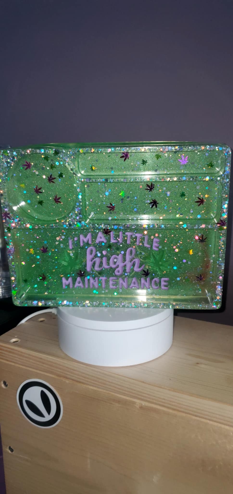 Rolling tray