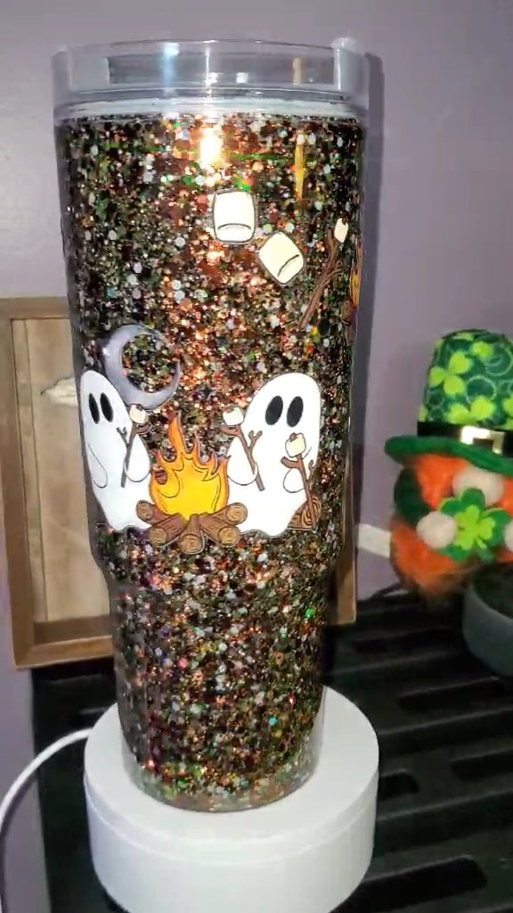 S'more spook 40oz snow globe tumbler