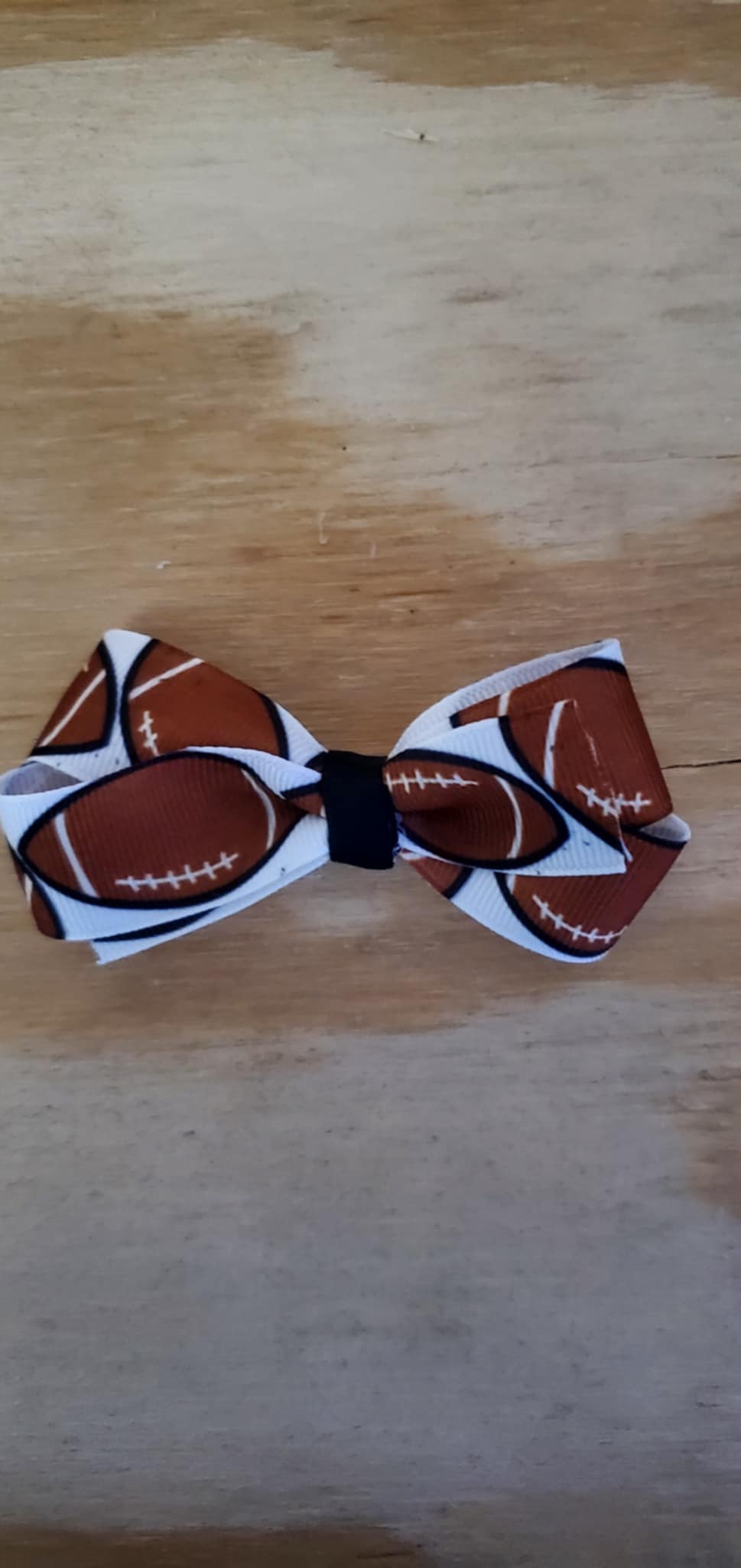 4 inch Girls Hairbow (football)