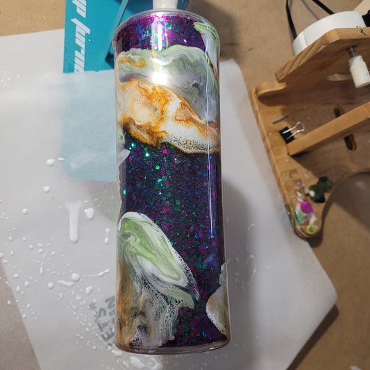 25oz Snow Globe Tumbler