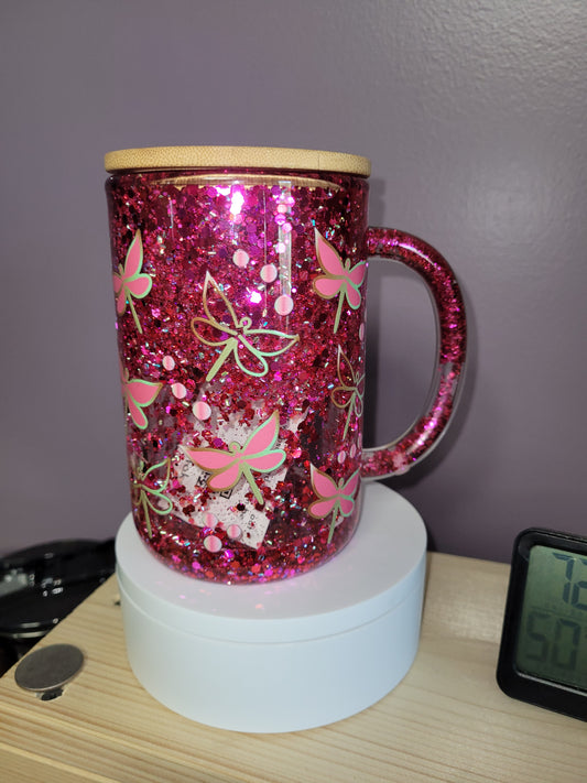 1138 ~ 15oz Coffee Mug Snow Globe