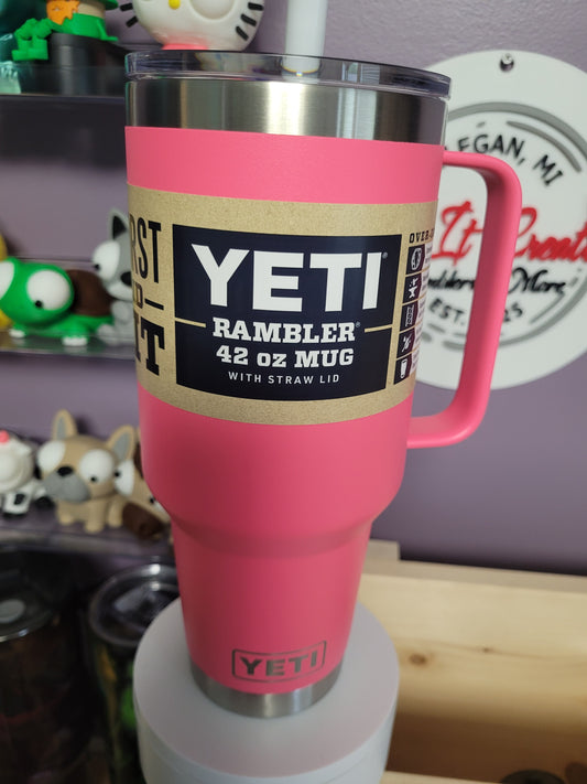 42Oz Yeti Rambler - Pink