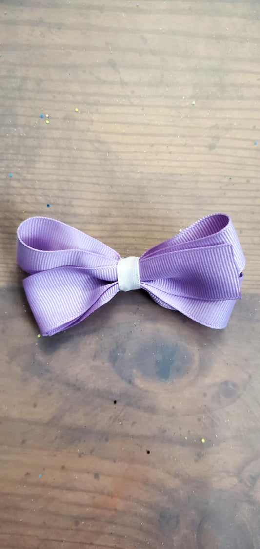 4 inch Girls Hairbow (lavender)