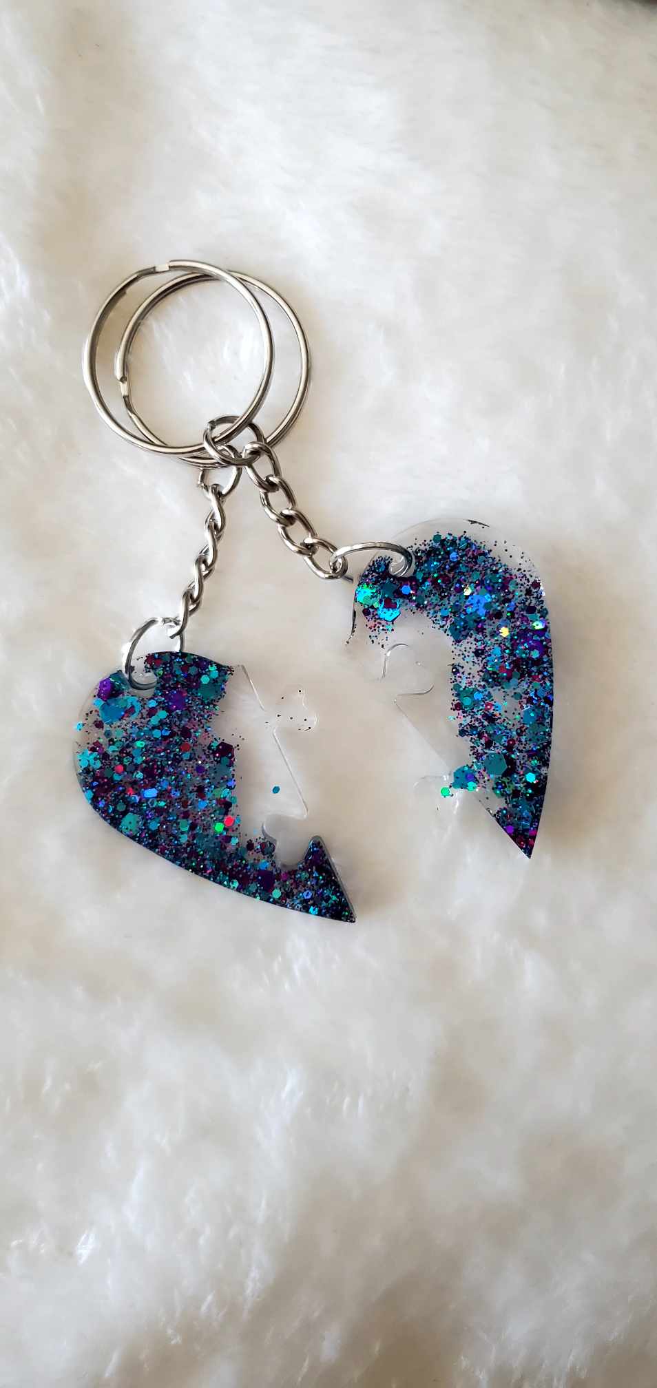 Heart puzzle set