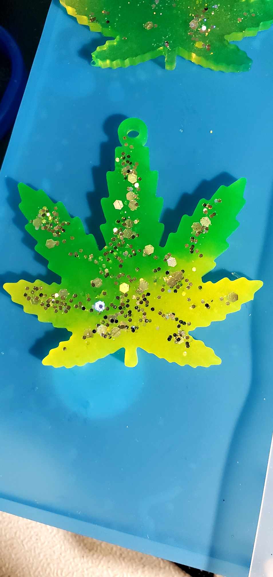 Marijuana leaf