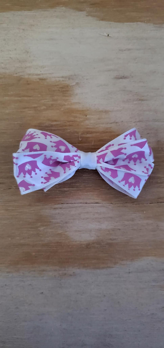 4 inch Girls Hairbow (crowns)