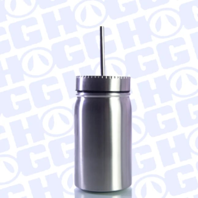 1171 - 17 Oz Mason Jar-Black Base