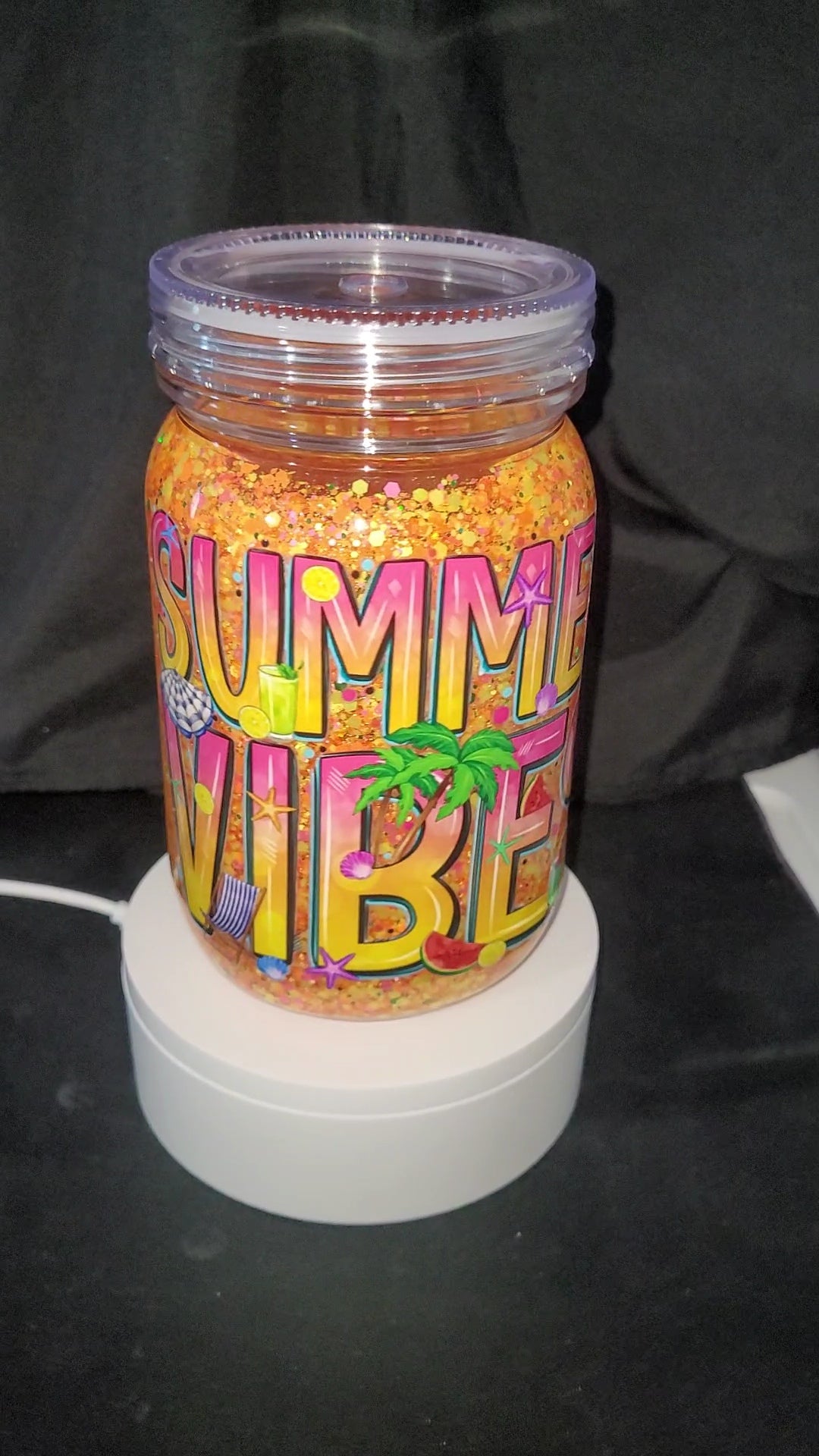 20oz Mason Summer Theme