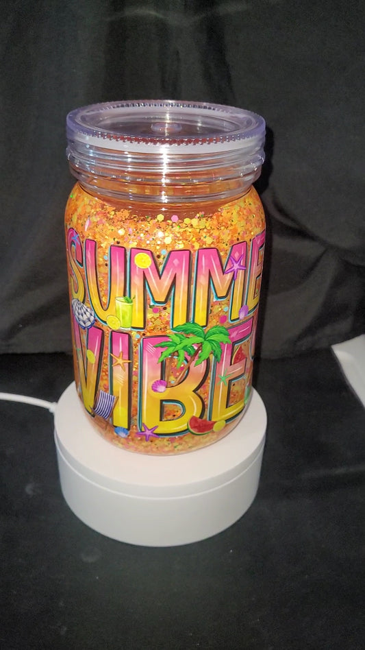20oz Mason Summer Theme