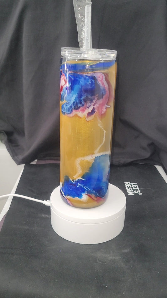 20oz Skinny ink swirl