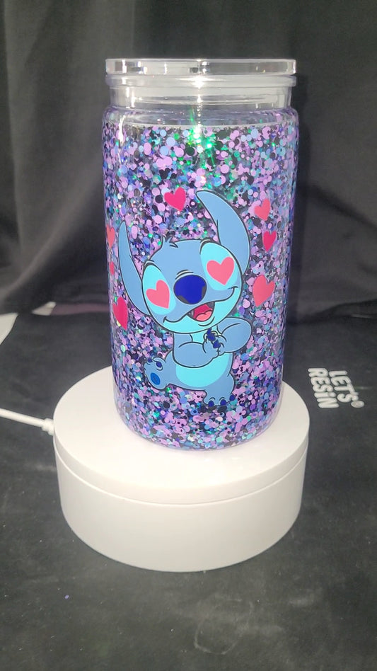 16oz Snow Globe Stitch