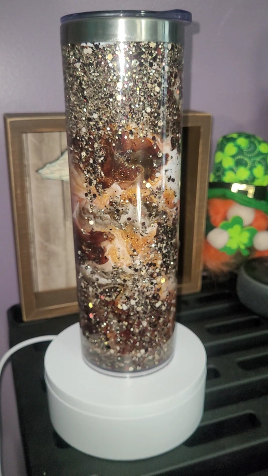 20oz Skinny Snow Globe