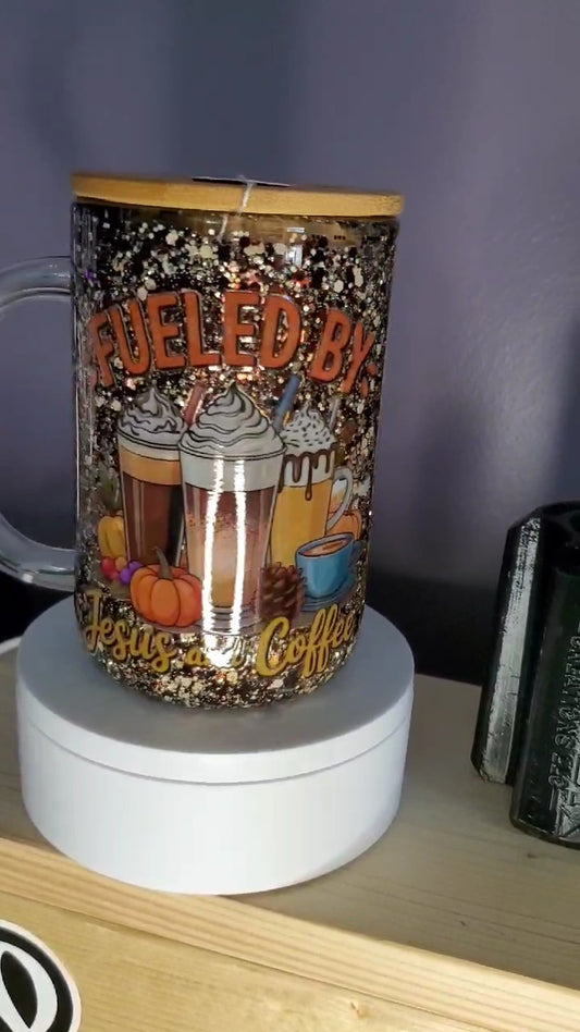 1012 ~ 15oz Coffee Mug Snow Globe