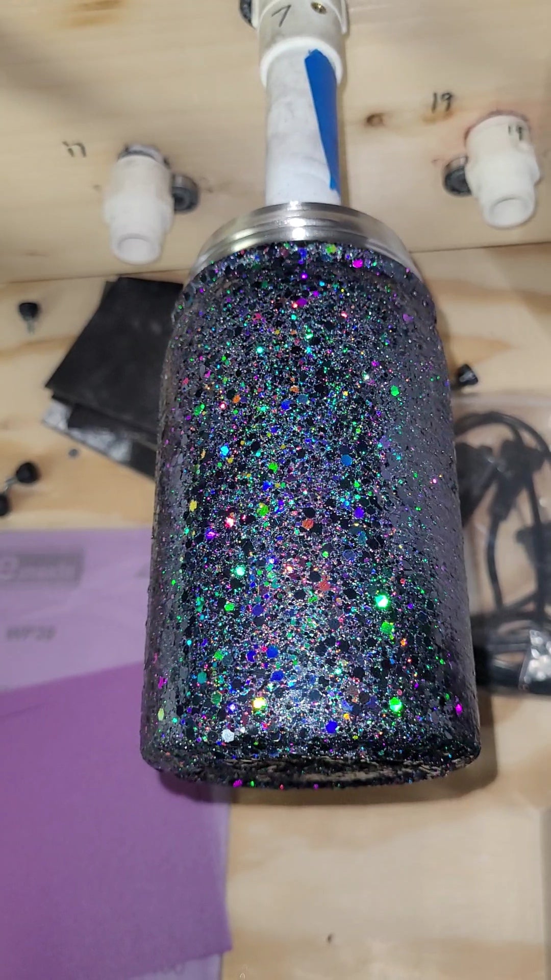 1171 - 17 Oz Mason Jar-Black Base