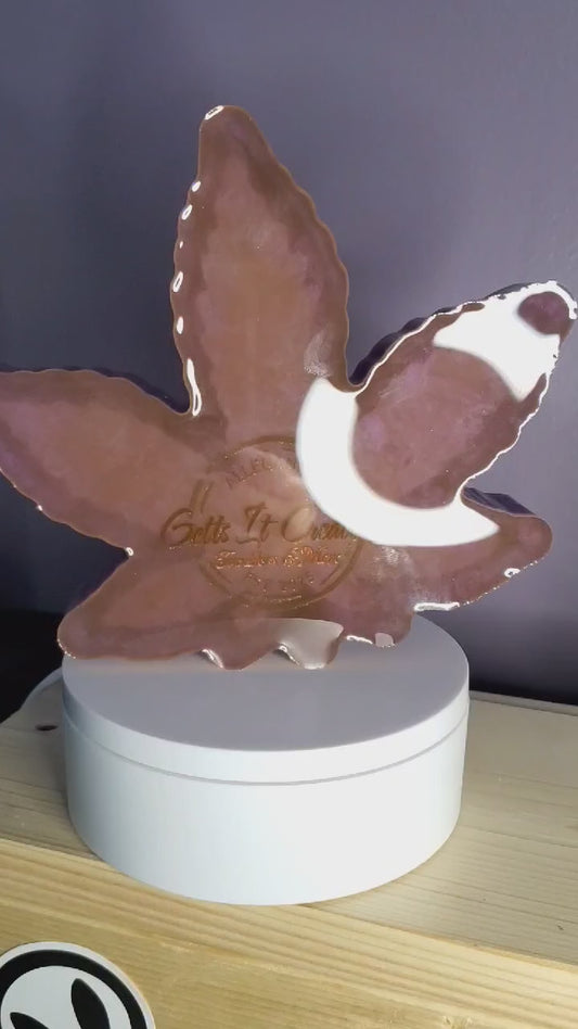 Large leaf ashtray