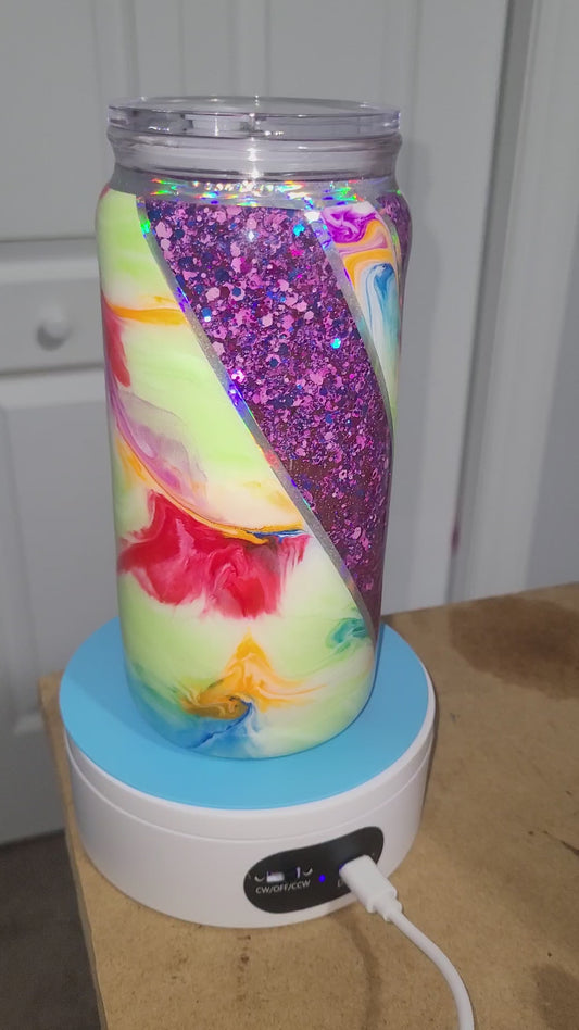 20oz Snow Globe Ink Swirl Twist