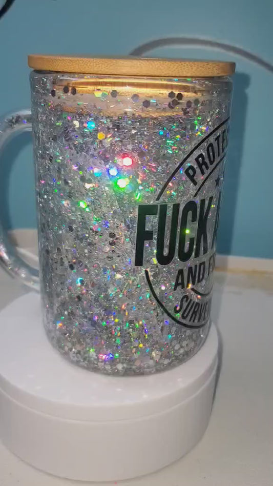 15oz Coffee Mug Snow Globe