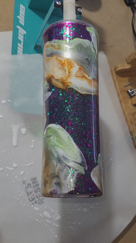 25oz Snow Globe Tumbler