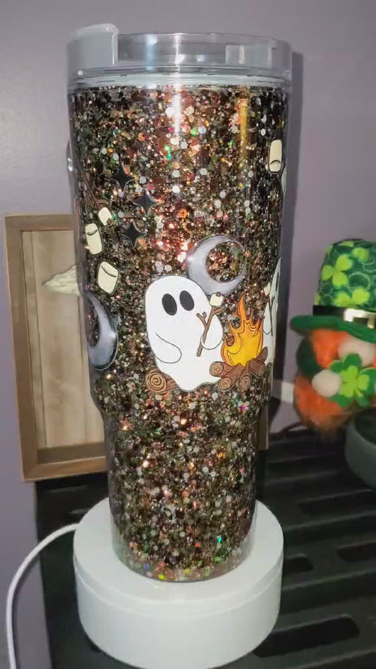 S'more spook 40oz snow globe tumbler